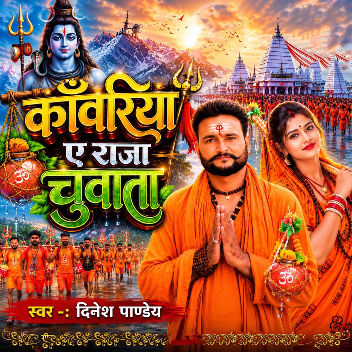 Kanvariya Ae Raja Chuata - Single by Dinesh Pandey album cover