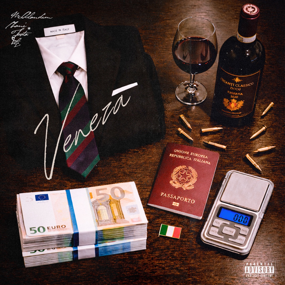 VENEZA - Single by VLg, TOSTA*, Mc Olandin & Zani album cover
