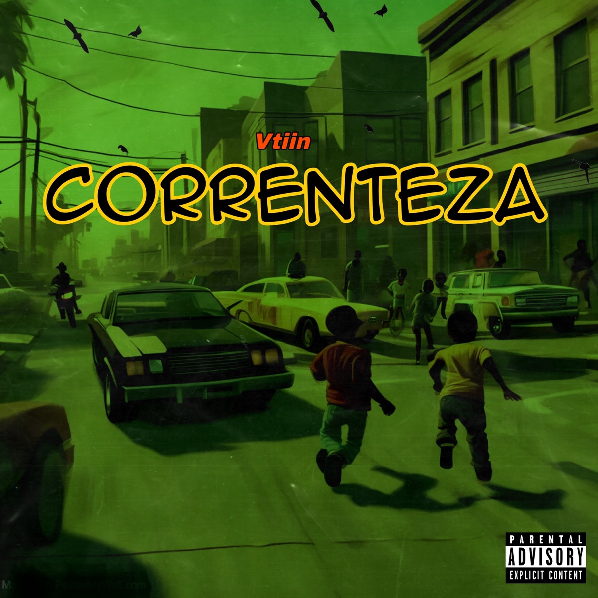 Correnteza - Single by Vtiin album cover