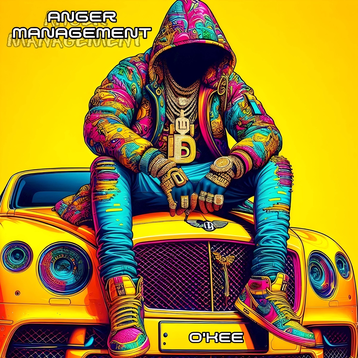 ANGER MANAGEMENT - Single by Okee album cover