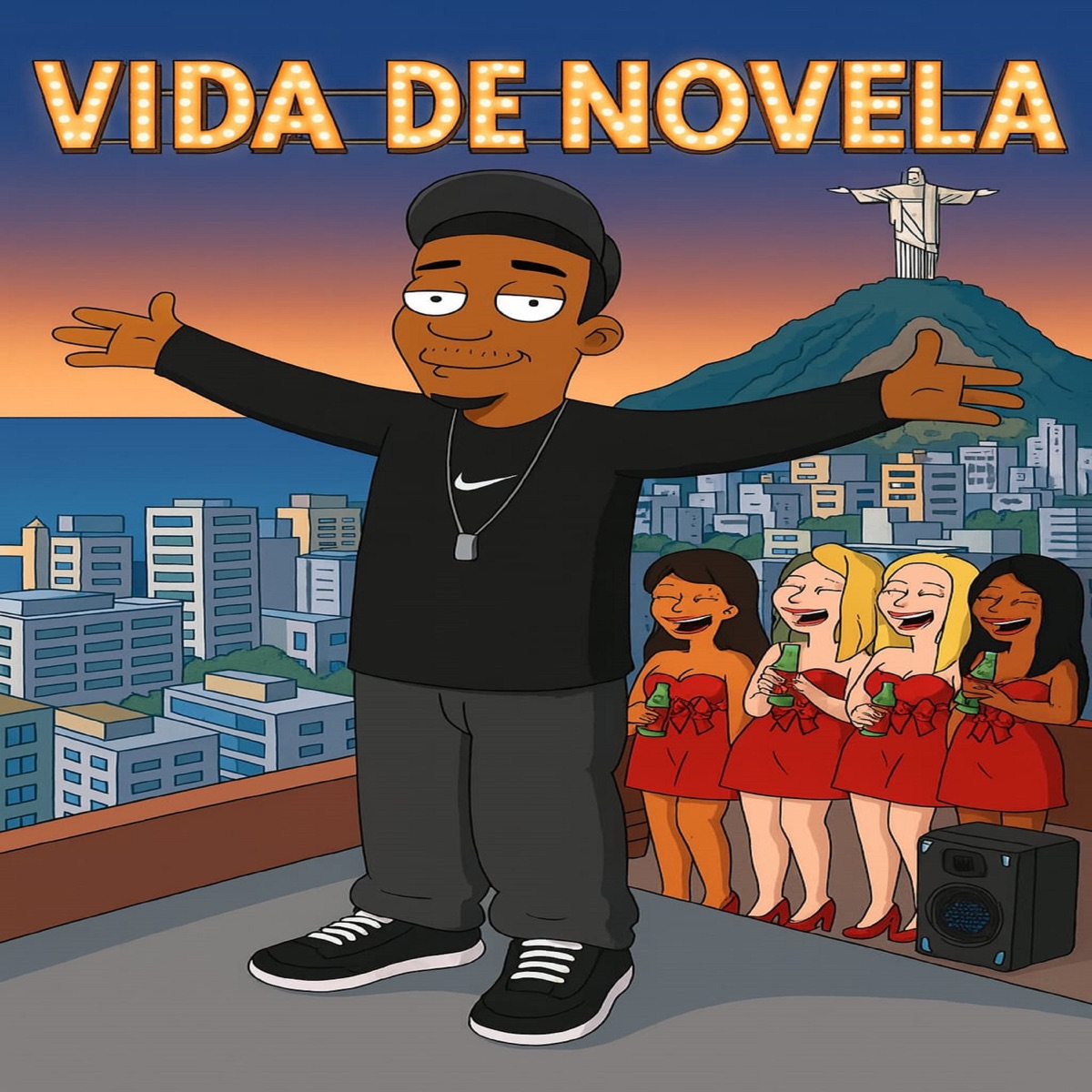 Vida de Novela - Single by S cheff & Rockefeller album cover