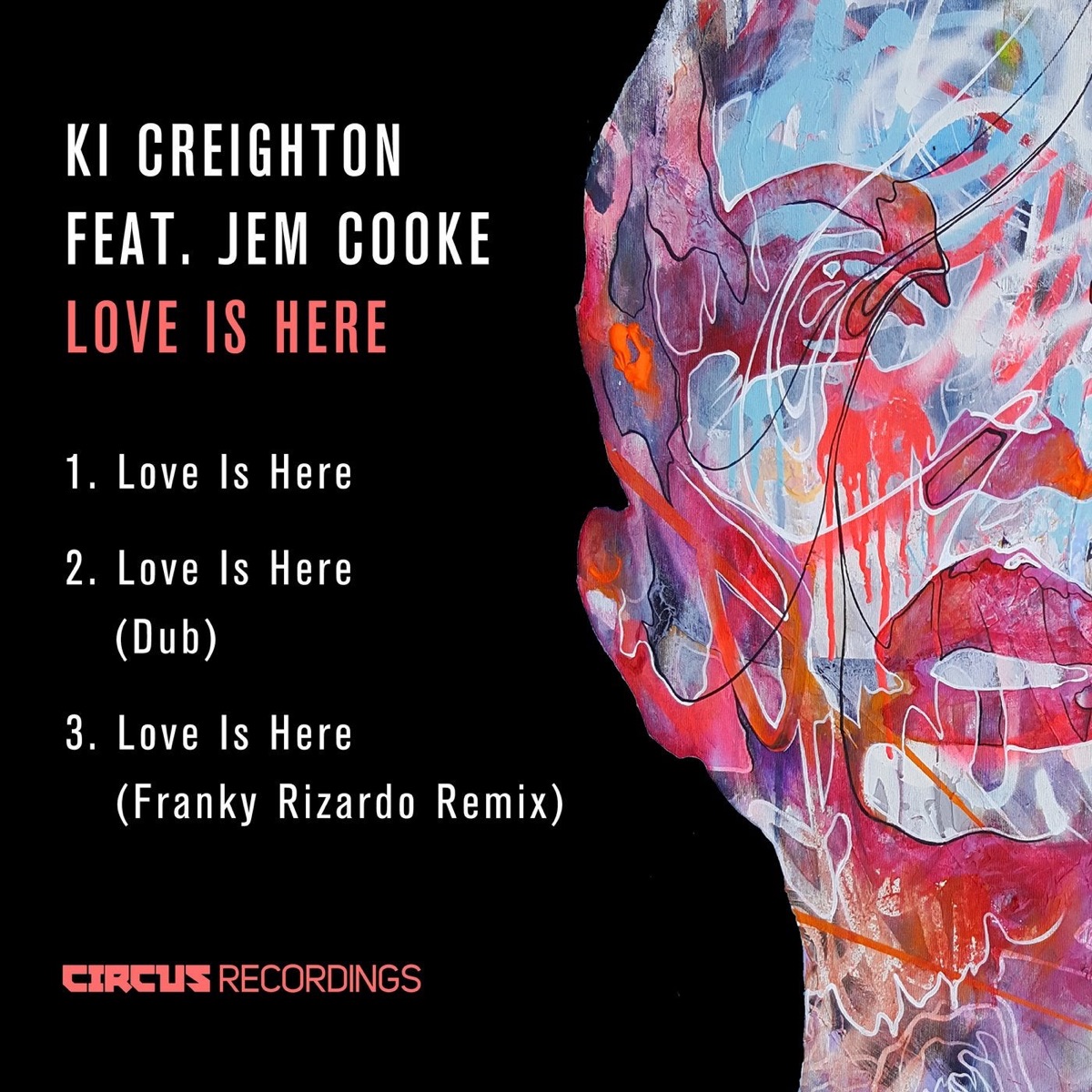 Love Is Here - Single by Ki Creighton & Jem Cooke album cover