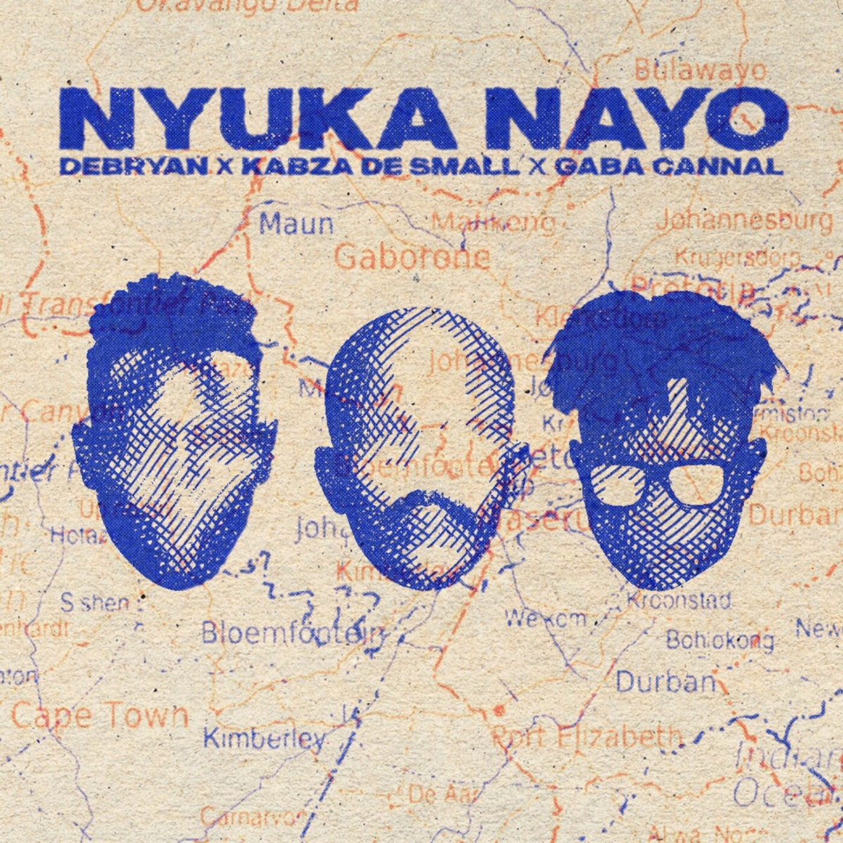 Nyuka Nayo - Single by DeBryan, Kabza De Small & Gaba Cannal album cover