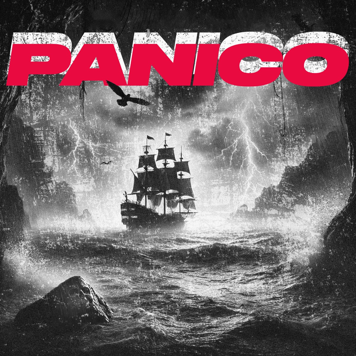 PANICO (feat. Bada1) - Single by Mescal Dom album cover