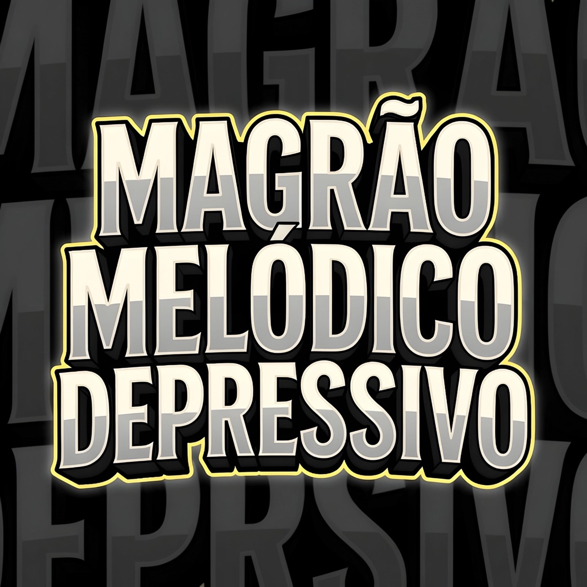 Magrão Melódico Depressivo - Single by DJ HK3 013 & DJ SLV7 Original album cover