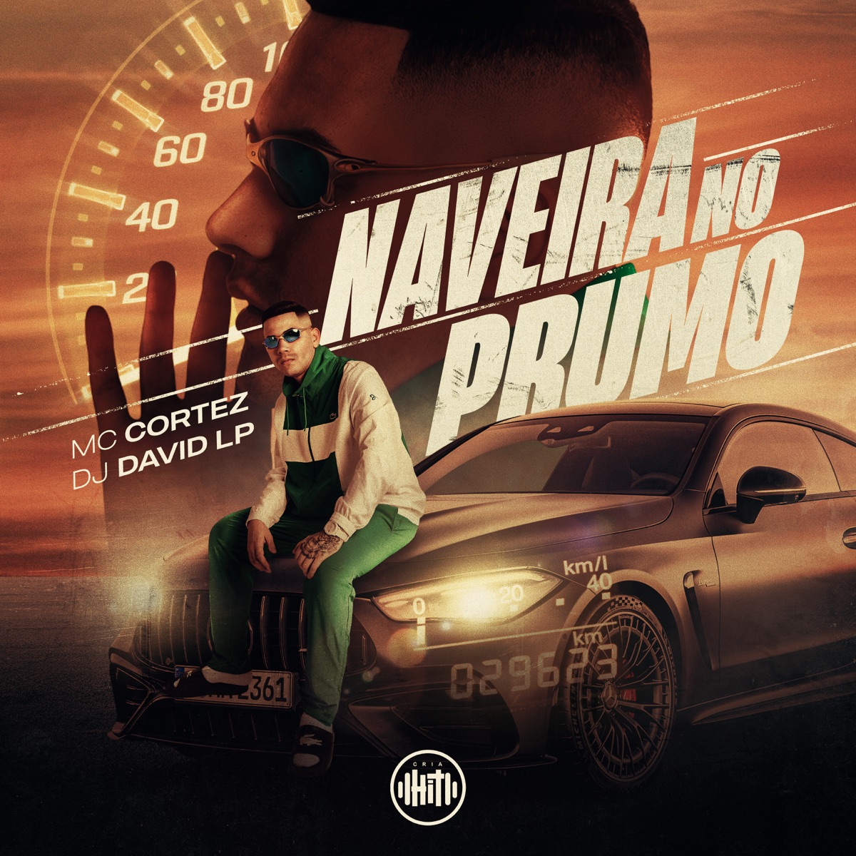 Naveira no Prumo - Single by MC Cortez & DJ David LP album cover