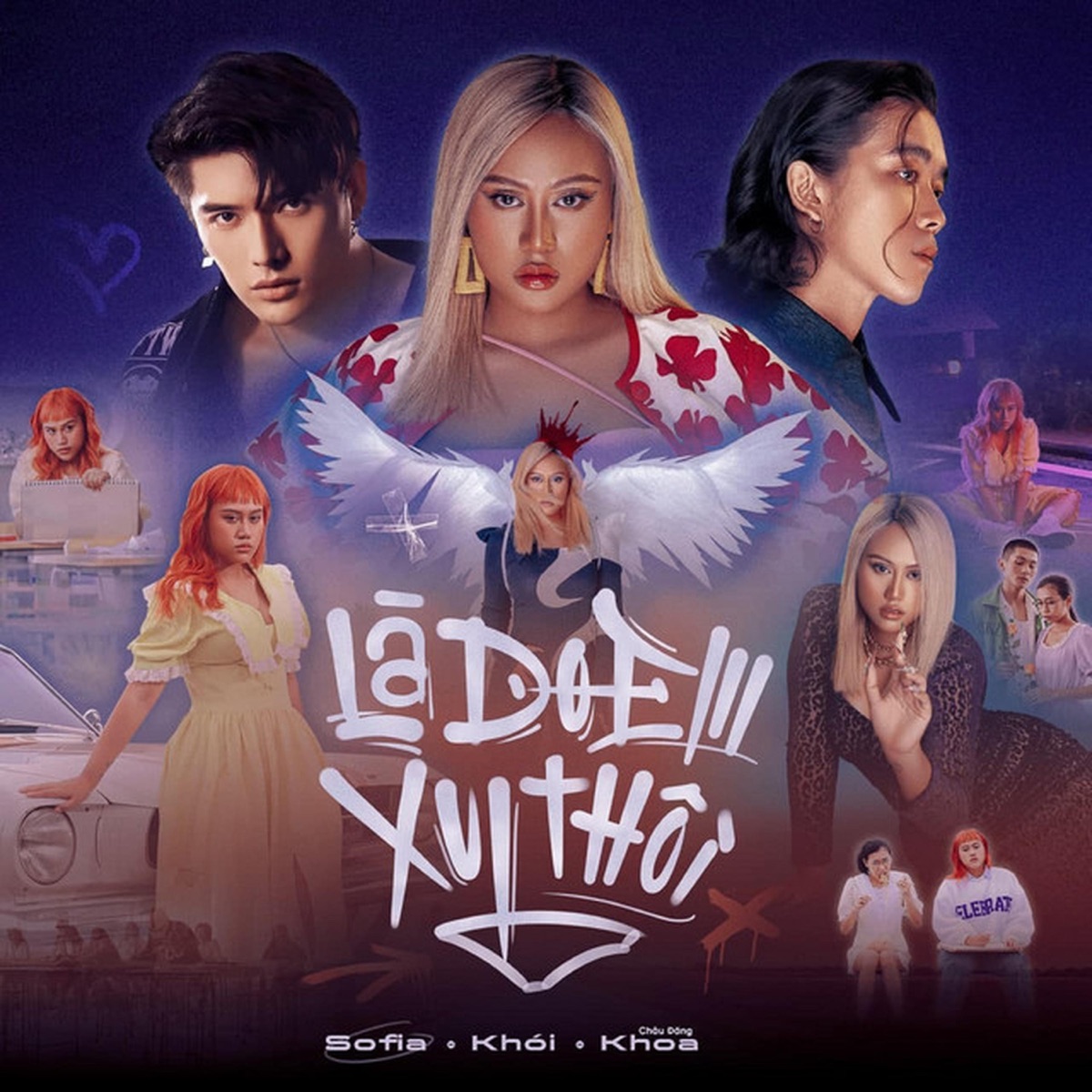Là Do Em Xui Thôi - Single by Khói, Sofia & Châu Đăng Khoa album cover