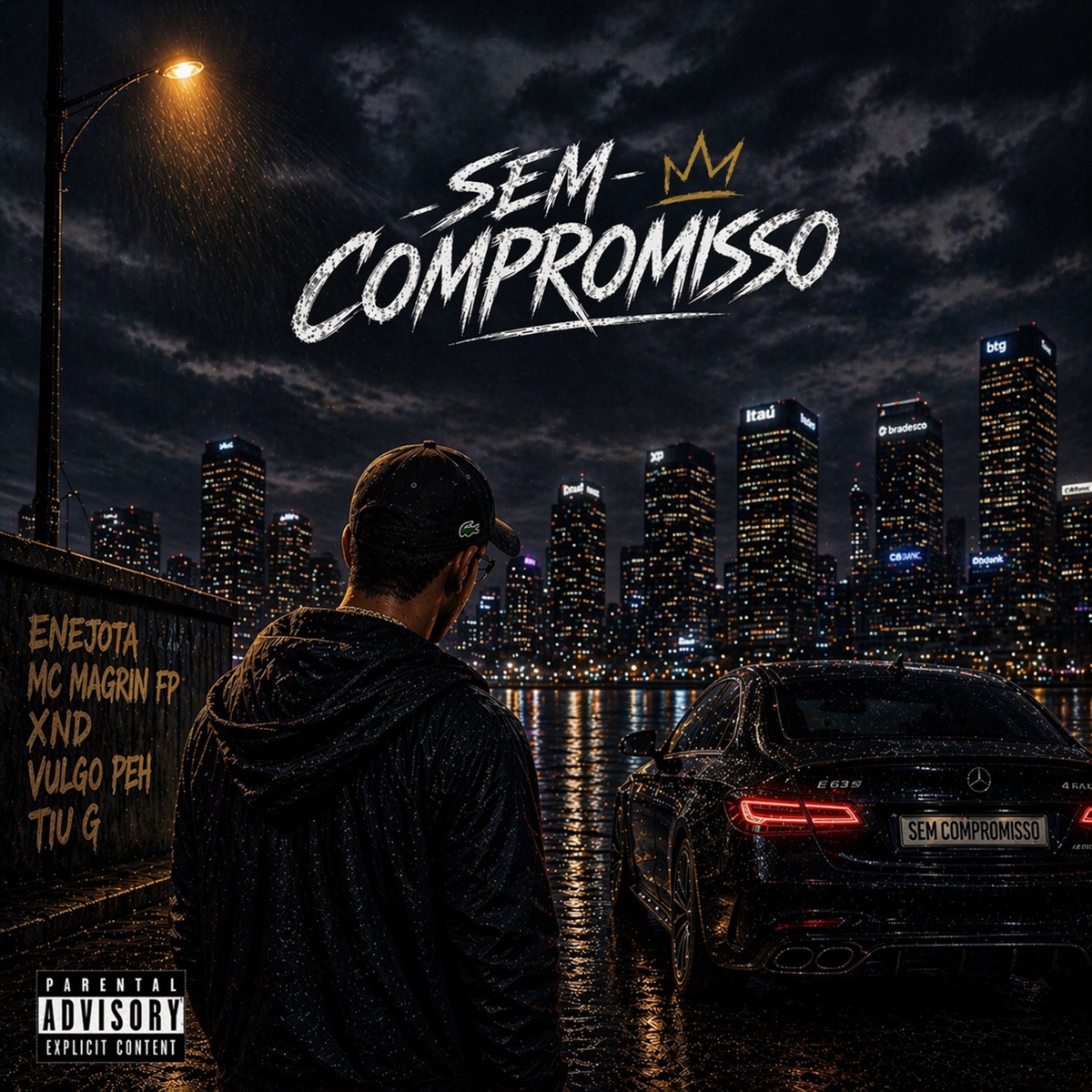 Sem Compromisso (feat. ENEJOTA & Prod.Devyl) - Single by Mc Magrin FP, Xnd, vulgo peh & Tiu G album cover