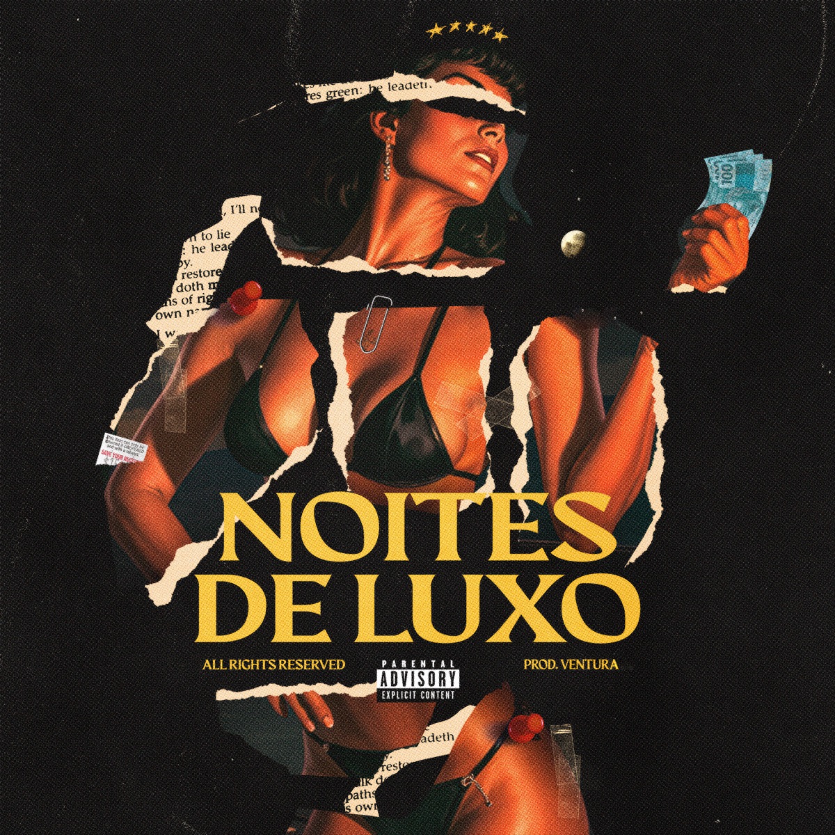 Noites de Luxo - Single by GaVieira, AnjO 005, JIRAYA, Ventura & Lucas Gons album cover