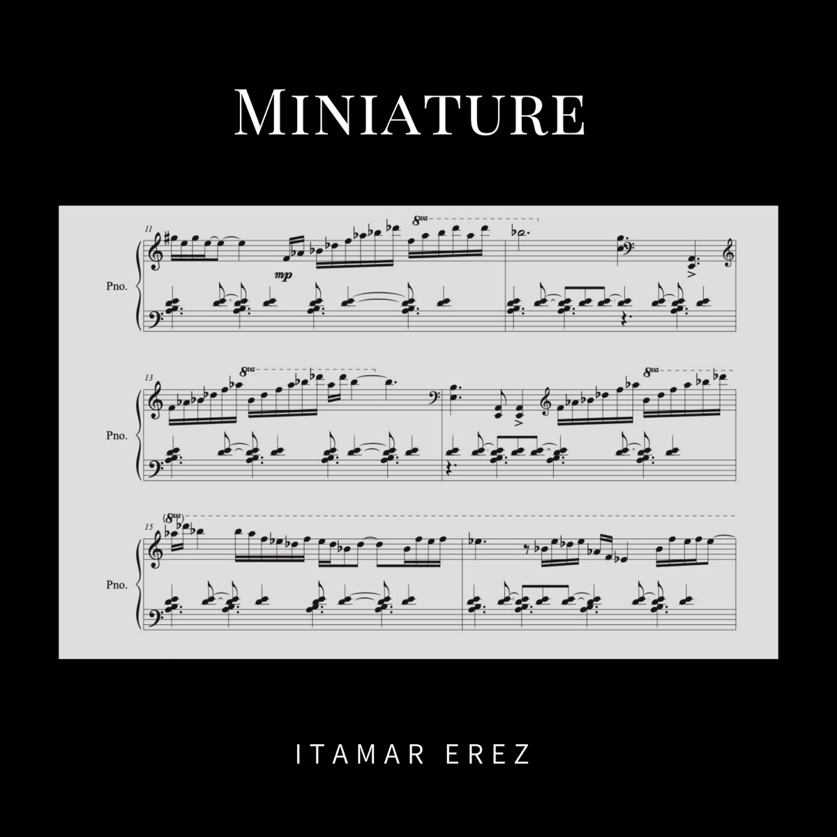 Miniature - Single by Itamar Erez album cover