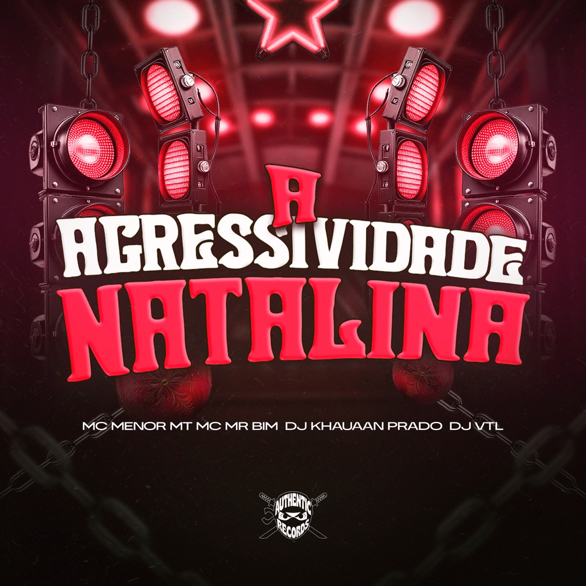 A Agressividade Natalina (feat. Mc Mr. Bim & Mc Menor MT) - Single by DJ VTL album cover