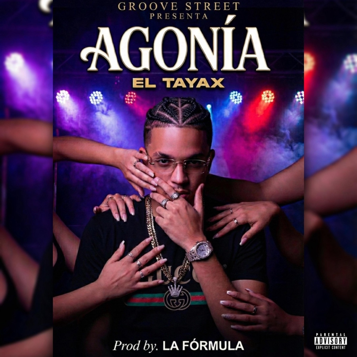 Agonía (feat. La fórmula Récords) - Single by El Tayax album cover