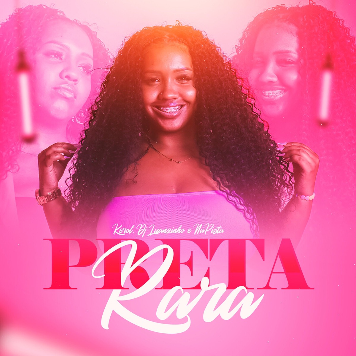 Preta Rara - Single by Kerol, DJ Luanzinho & NaPista album cover