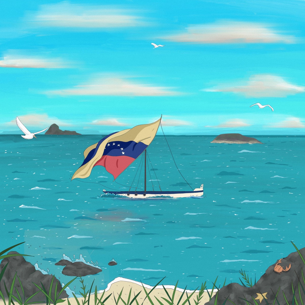 Extraño Burda El Caribe by Lancer Lirical album cover