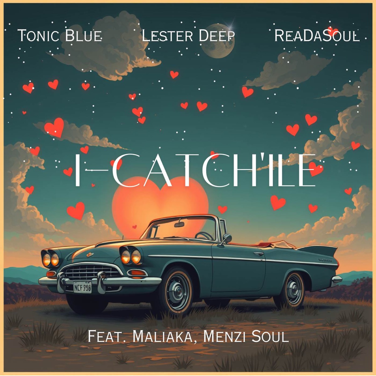 iCatch'ile (feat. Malaika M & Menzi Soul) - Single by Tonic Blue, ReaDaSoul & Lester Deep album cover