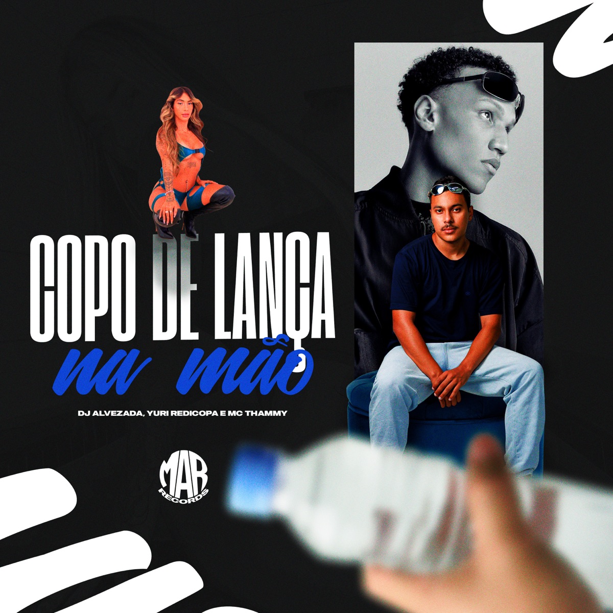 Copo de Lança na Mão - Single by DJ ALVEZADA, Yuri Redicopa & Thammy album cover