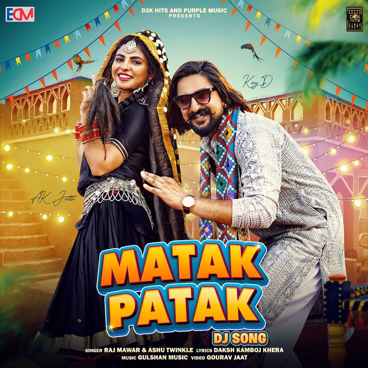 Matak Patak Dj Song - Single by Raj Mawar & Ashu Twinkle album cover