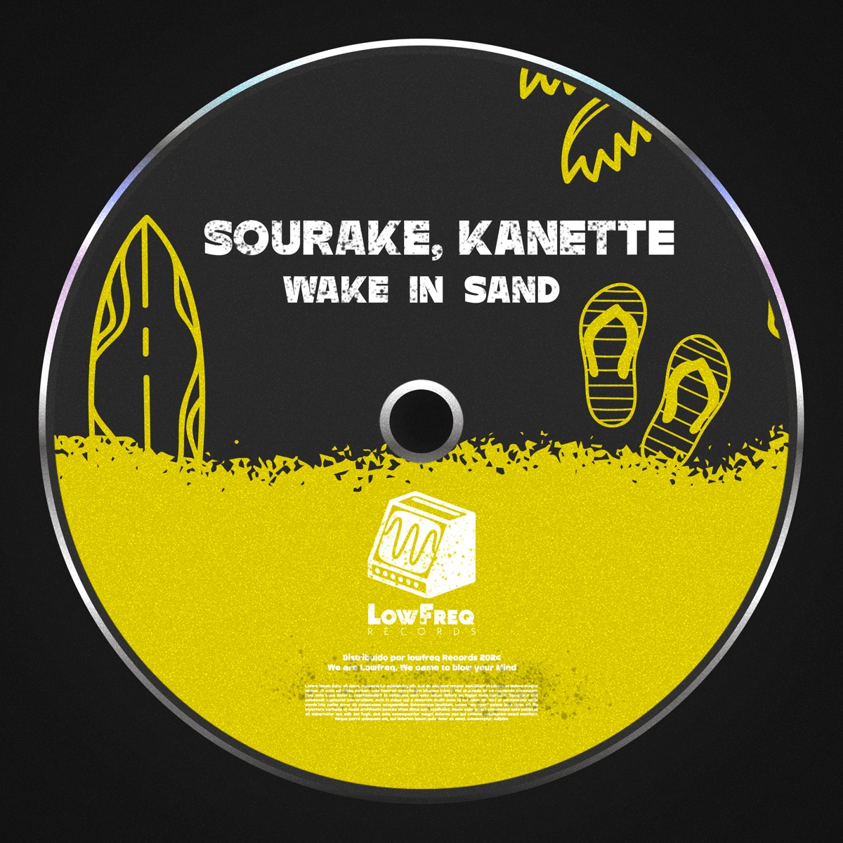 Wake in Sand - Single by Sourake & Kanette album cover