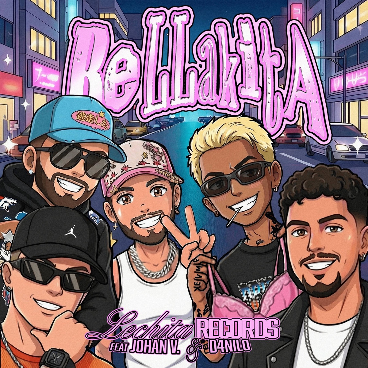 BellakitA (feat. D4NIL0, Tu Nene Tex Tex & Bleeking) - Single by Lechita Records album cover