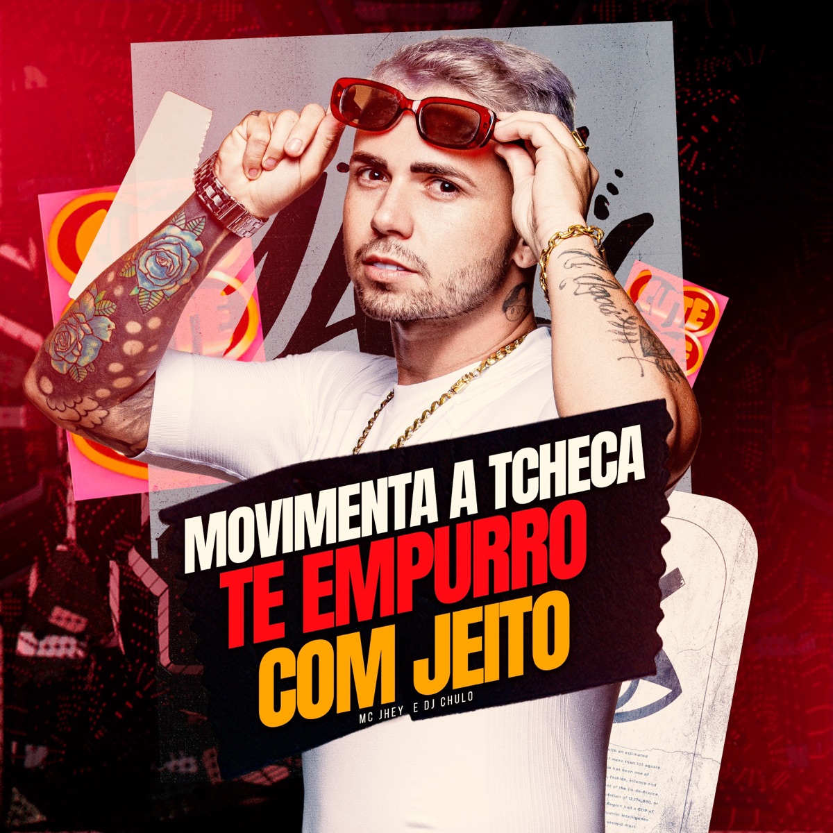 Movimenta a Tcheca Te Empurro Com Jeito - Single by Mc Jhey & DJ Chulo album cover