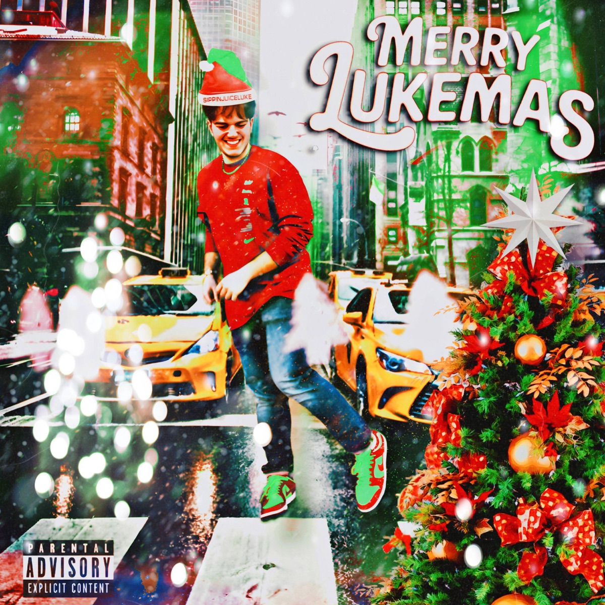 Merry Lukemas by Sippinjuiceluke album cover
