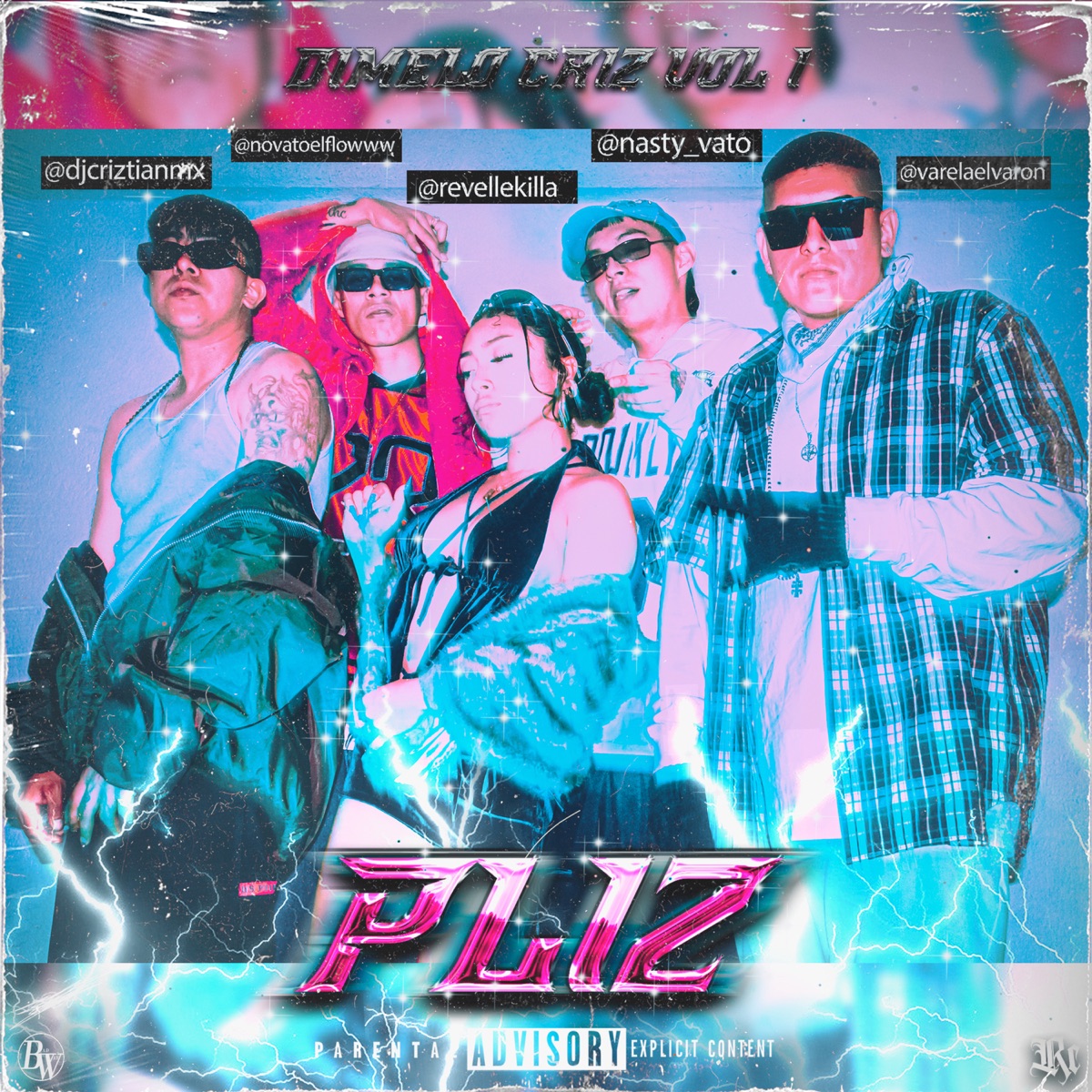 Pliz (feat. Novato El Flow, Revellekilla, Na$ty V & Varela el Varón) - Single by Dj. Criztian album cover