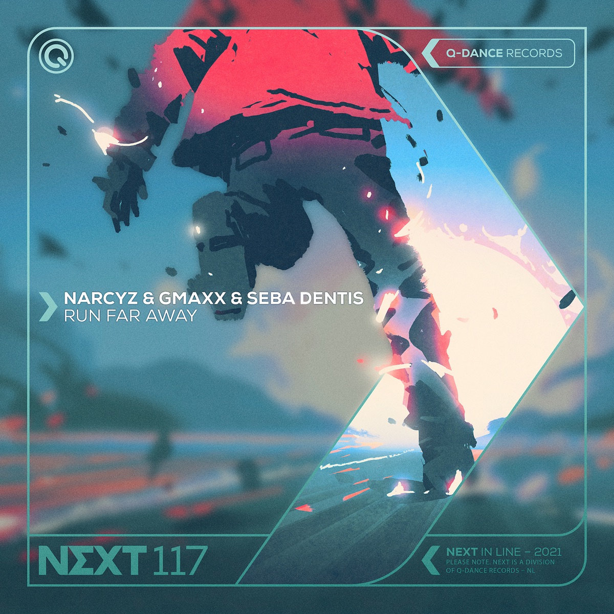 Run Far Away - Single by Narcyz, GMAXX & Seba Dentis album cover