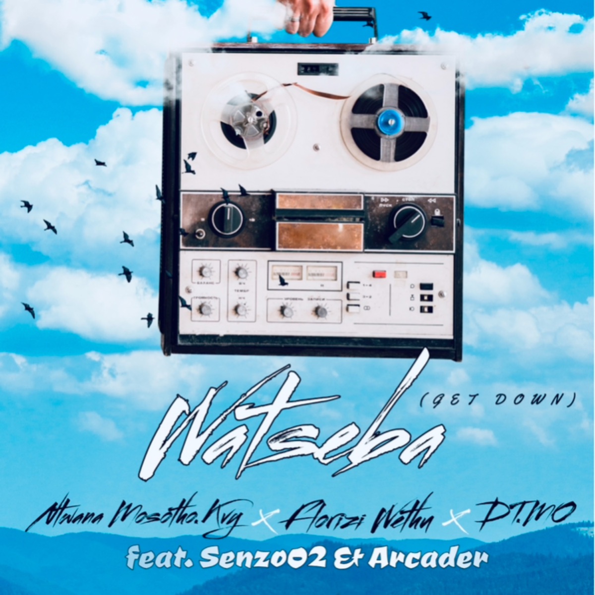 Watseba (Get Down) [Live] [feat. Senzo02 & Arcader] - Single by Ntwana Mosotho.Kvy, Florizi Wethu & DT.MO album cover