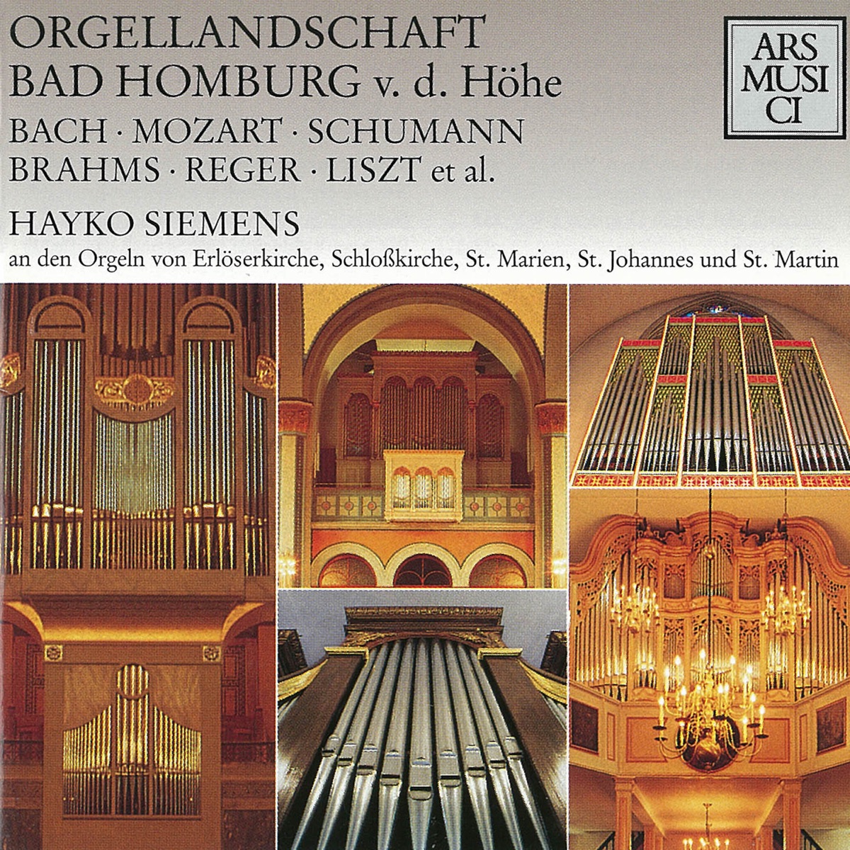 Orgellandschaft Bad Homburg v.d. Höhe by Hayko Siemens album cover