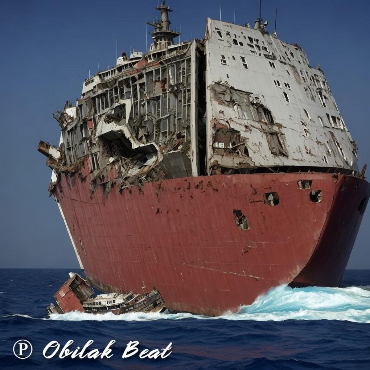 Corporate Shipwreck (feat. 52 Crown & M.A) - Single by Obilak Beat album cover