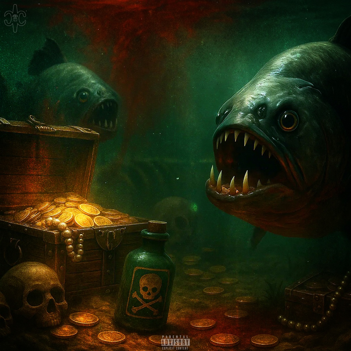 Solução Piranha - Single by Codkaster, O Dave Mc, Dreey & Maktash album cover
