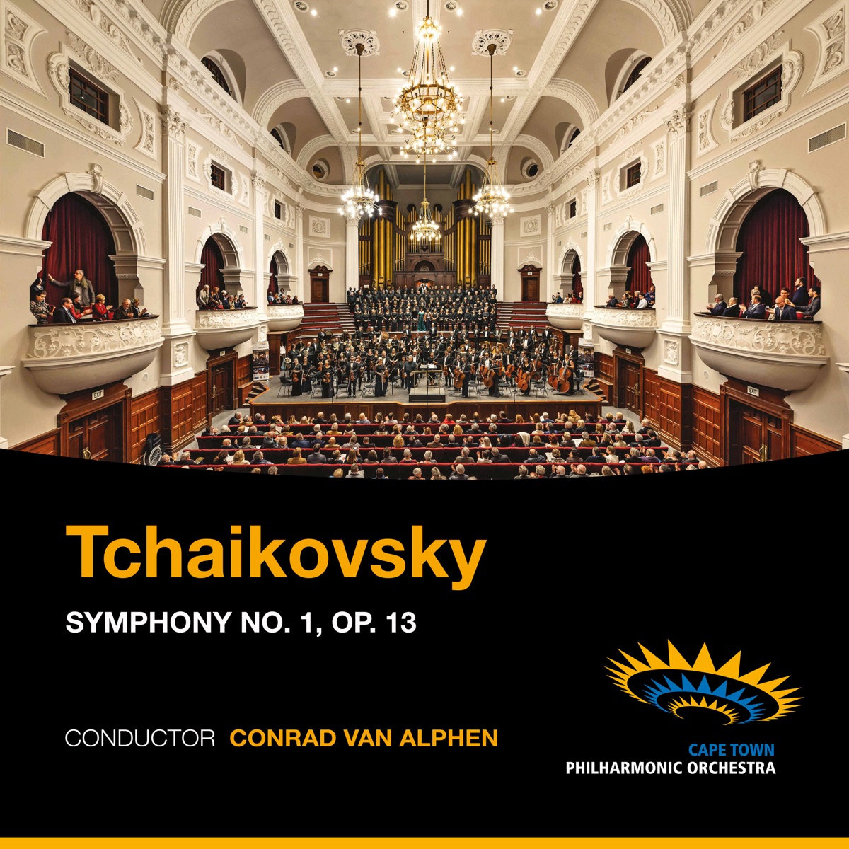 Tchaikovsky: Symphony No. 1, Op. 13 (Live) by Cape Town Philharmonic Orchestra & Conrad van Alphen album cover