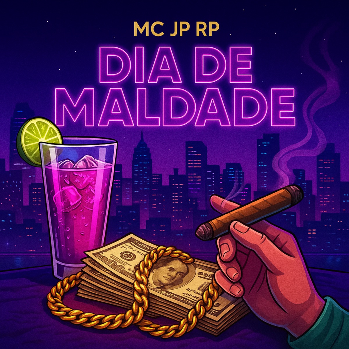 Dia de Maldade - Single by MC JP RP & DJ Rafinha album cover