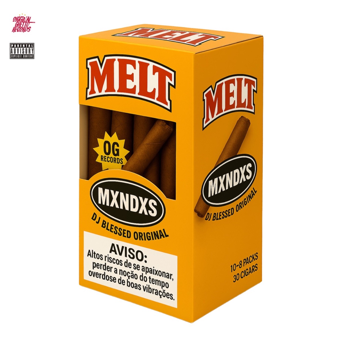 MELT - Single by MXNDXS & DJ Blessed Original album cover