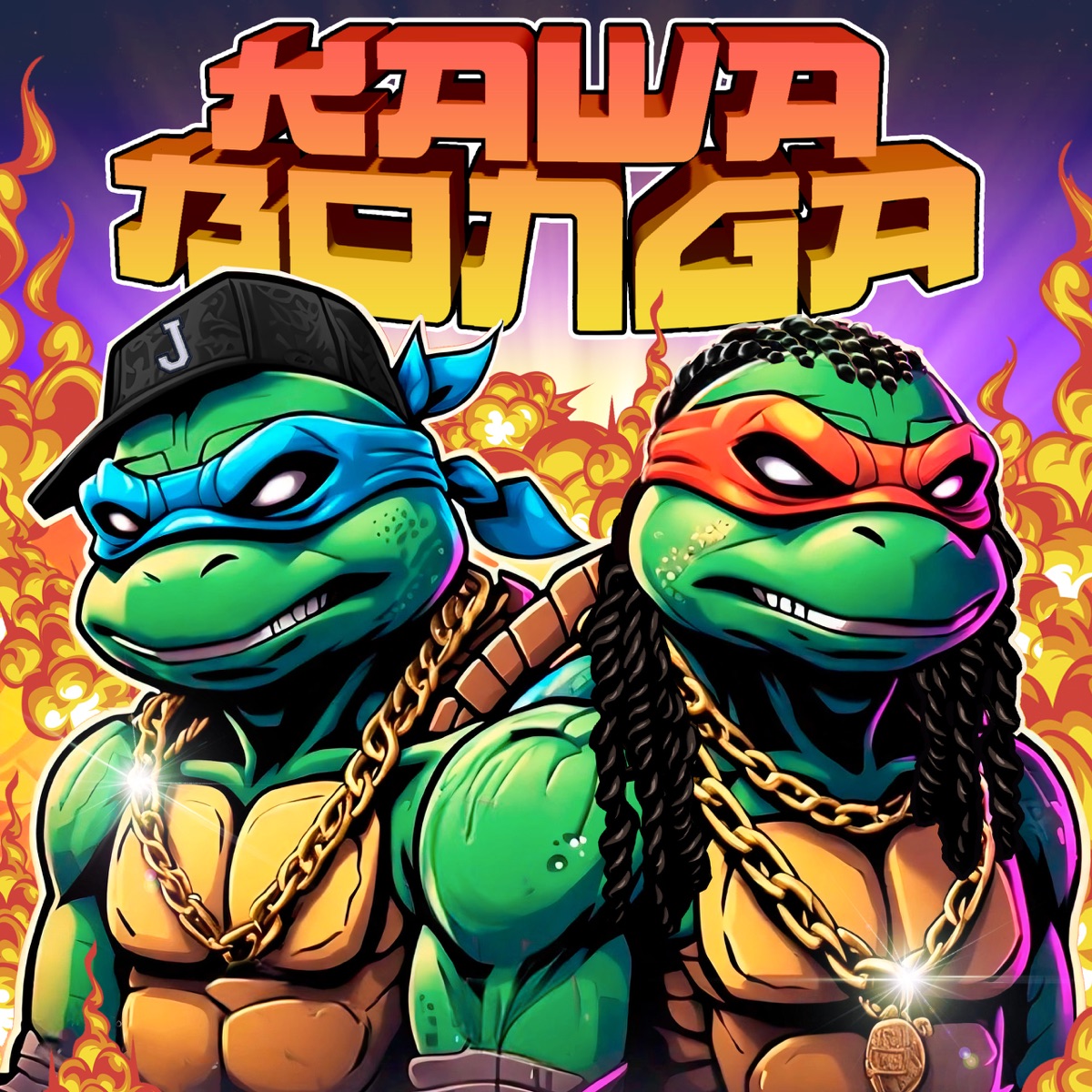 KAWABONGA - Single by BOUNCEBACK & Joshvatunes album cover