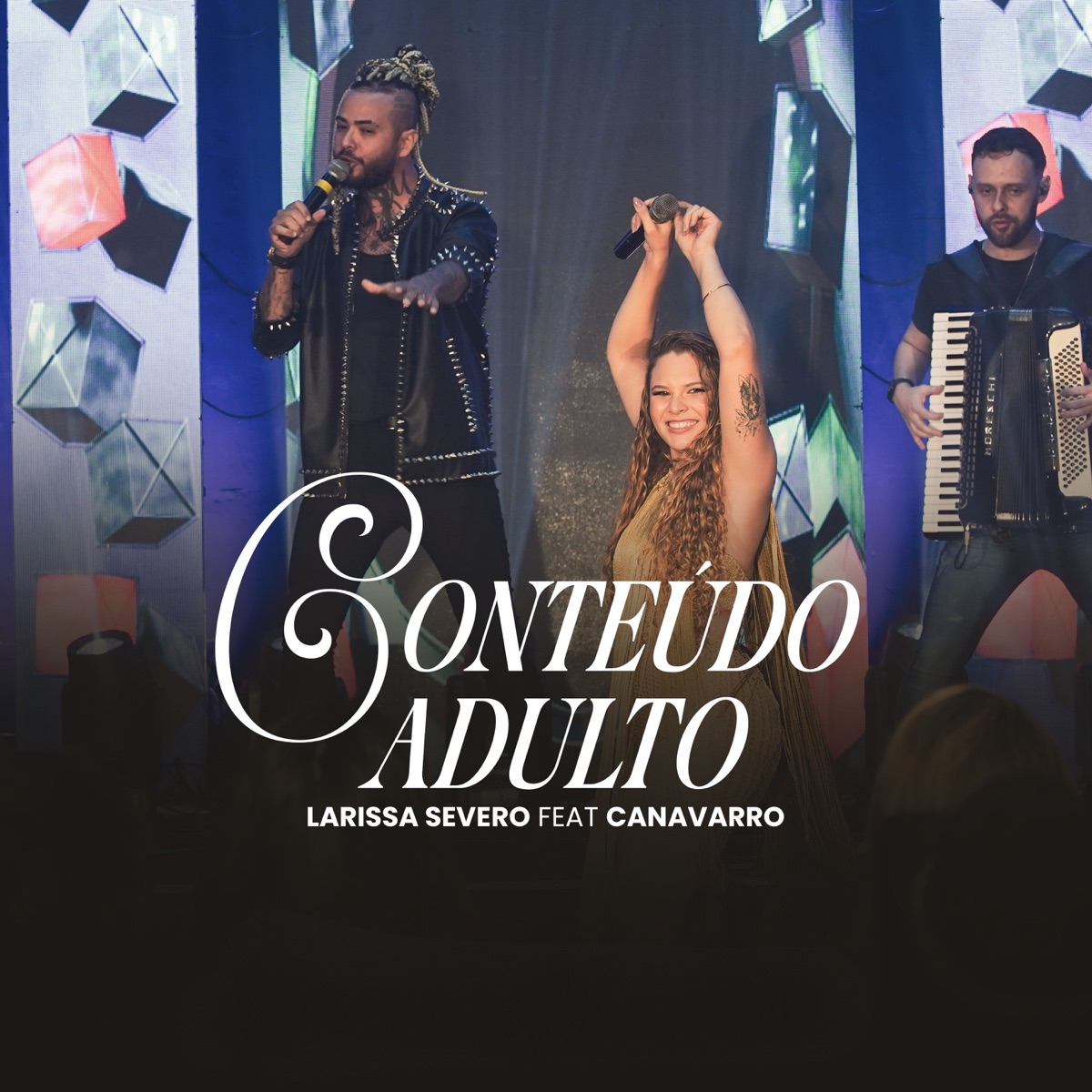 Conteúdo Adulto (feat. Canavarro) - Single by Larissa Severo album cover
