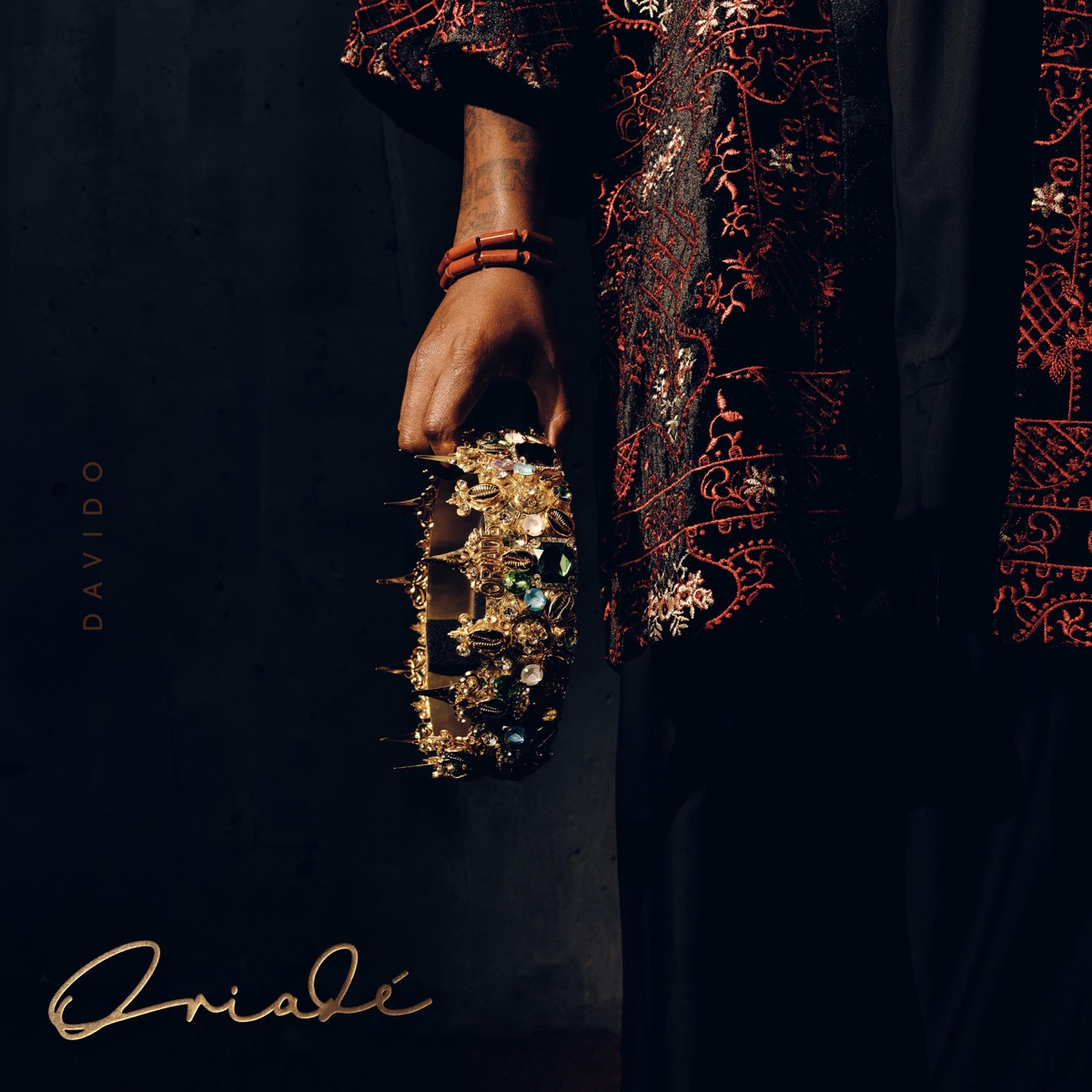 Oriade by Davido album cover artwork