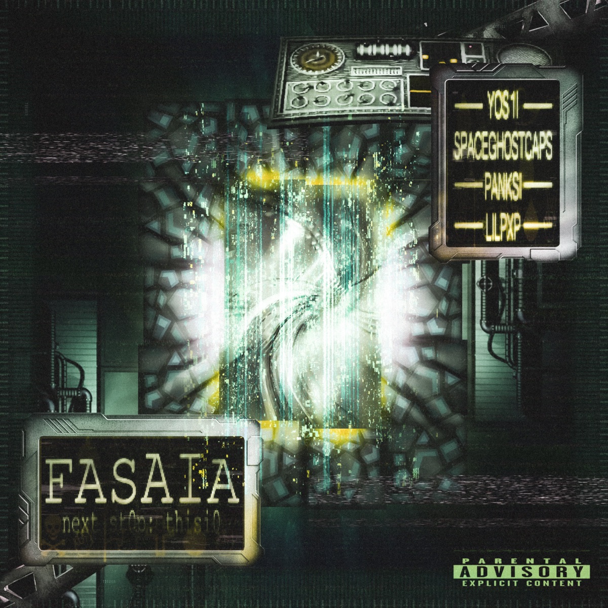 Fasaia - Single by yos1i, SpaceGhostCaps, panksi & lilpxp album cover