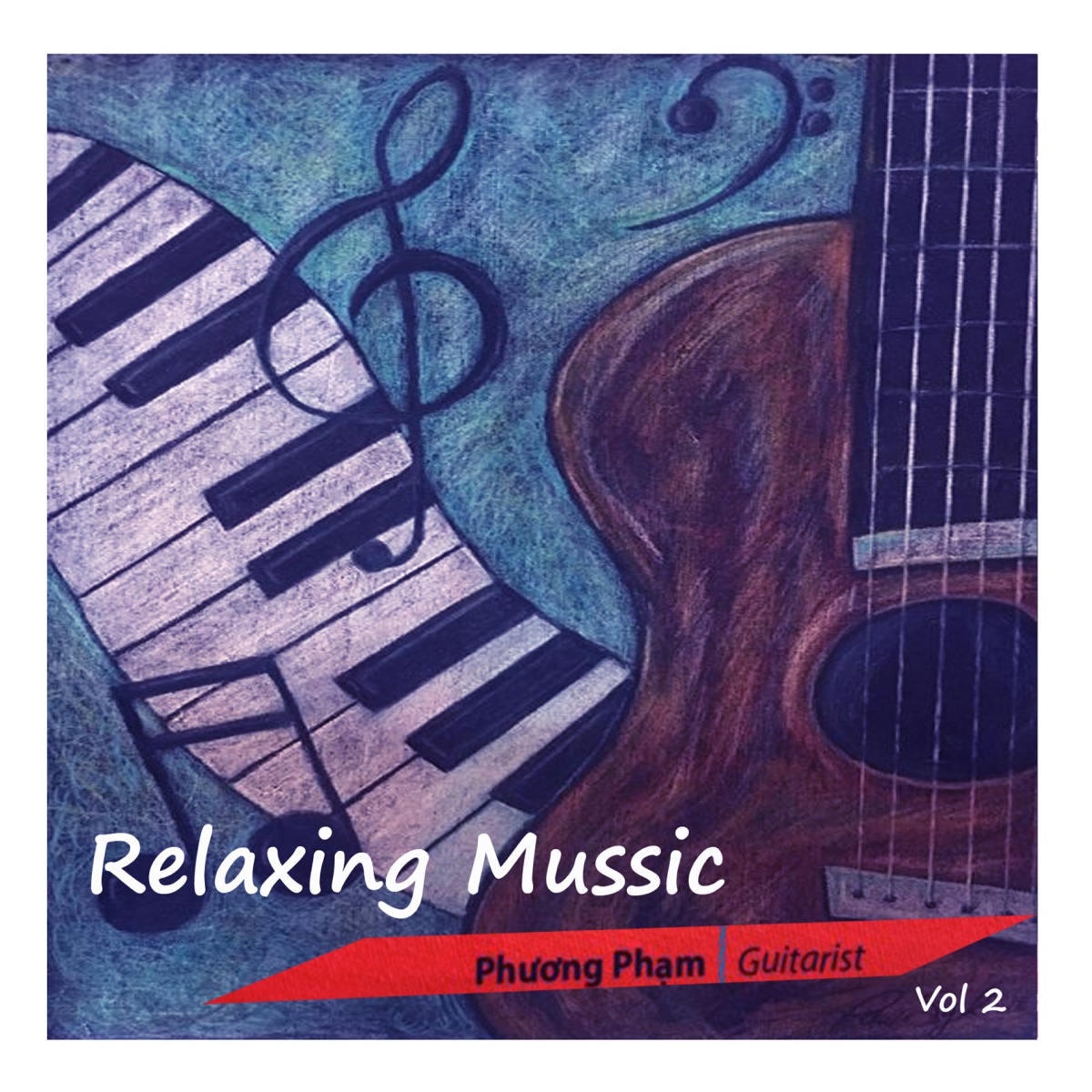 Relaxing Music, Vol. 2 by Phương Phạm Guitarist & Khang Nhi Piano album cover