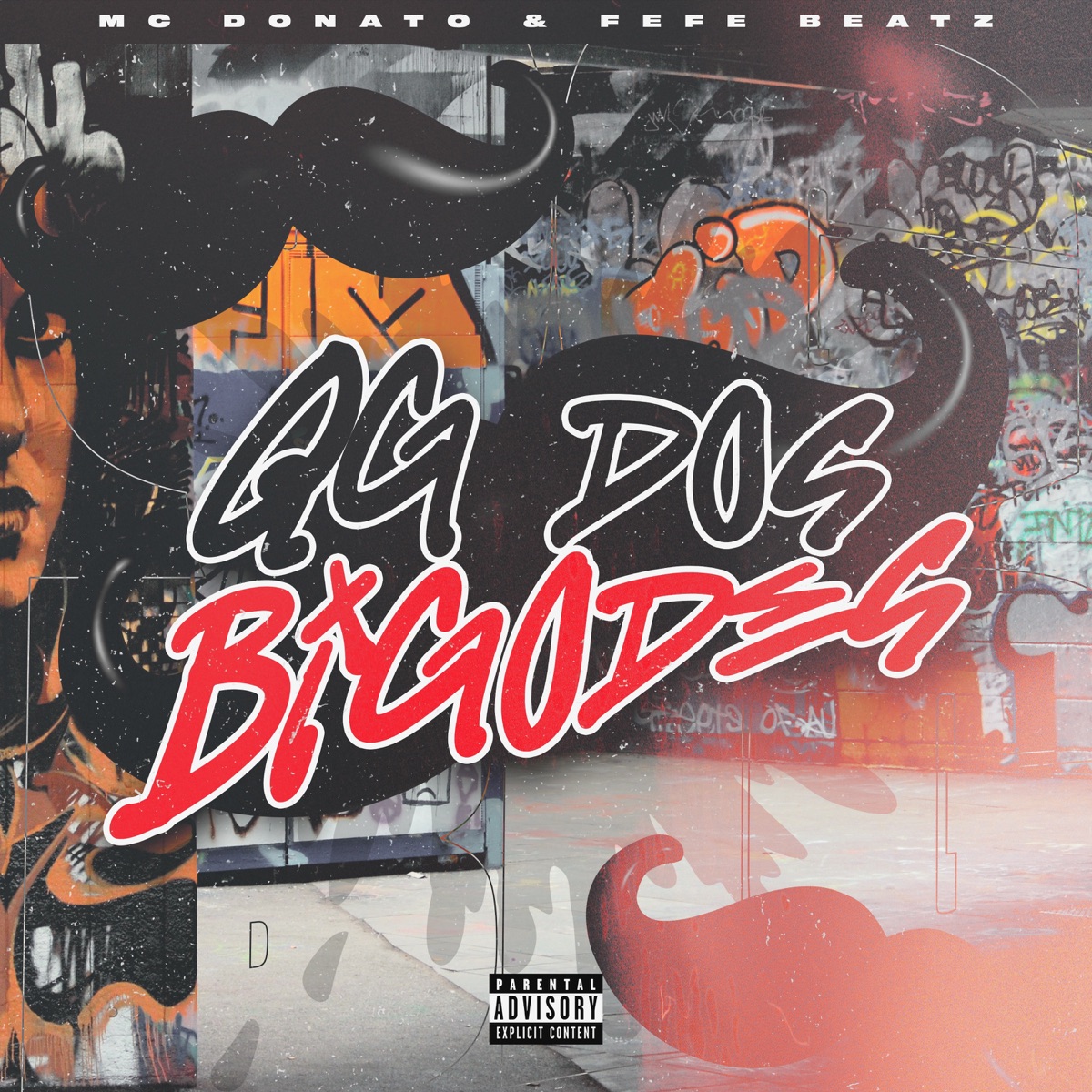 QG dos Bigodes - Single by Mc Donato & Fefe Beatz album cover