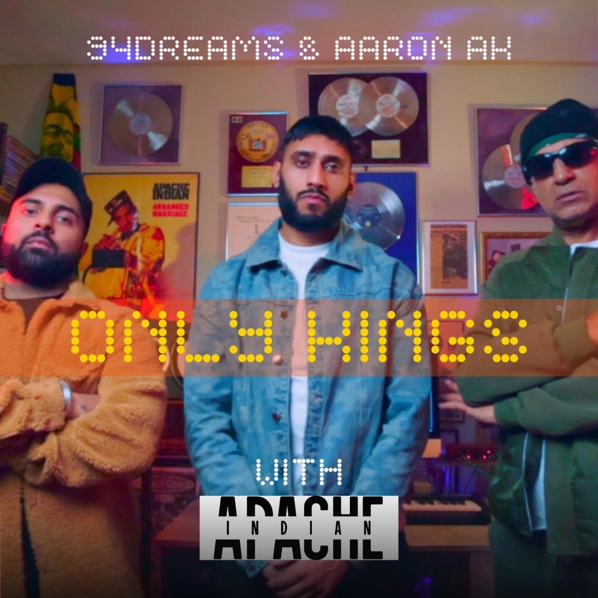 Only Kings - Single by 94dreams, Aaron Ak & Apache Indian album cover
