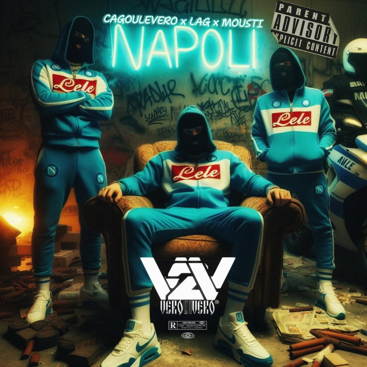 Napoli (feat. Lag & Mousti) - Single by Cagoulevero album cover