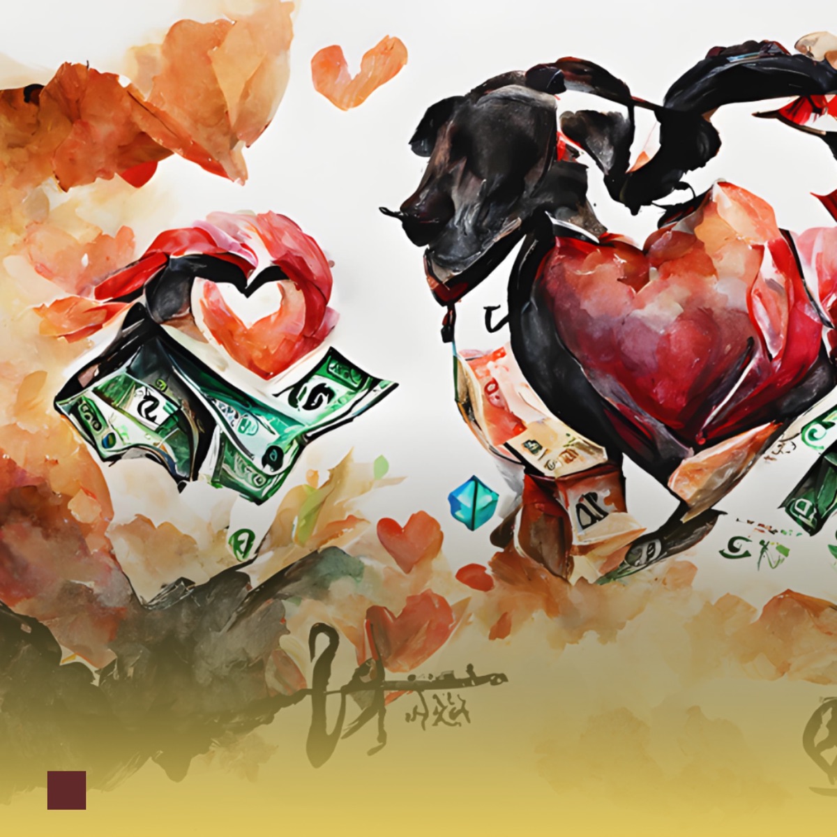 Amor ou Dinheiro ? - Single by Asaelreal album cover