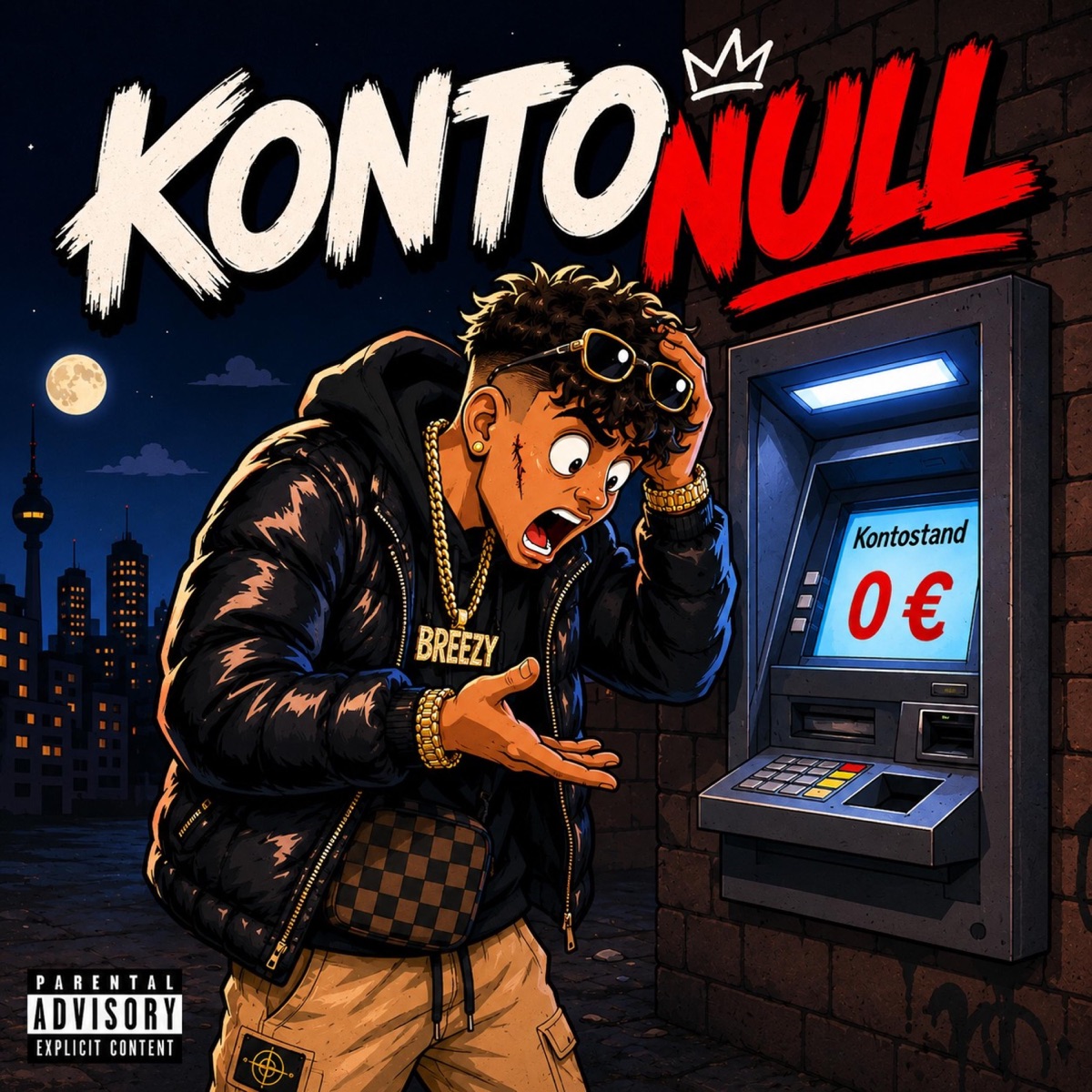 KONTONULL (feat. Mucha) - Single by DerBreezy album cover