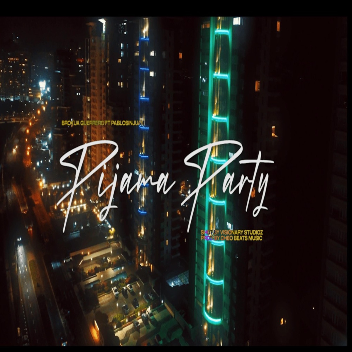 Pijama Party (feat. Brokua Guerrero) - Single by Pablosinjuan album cover
