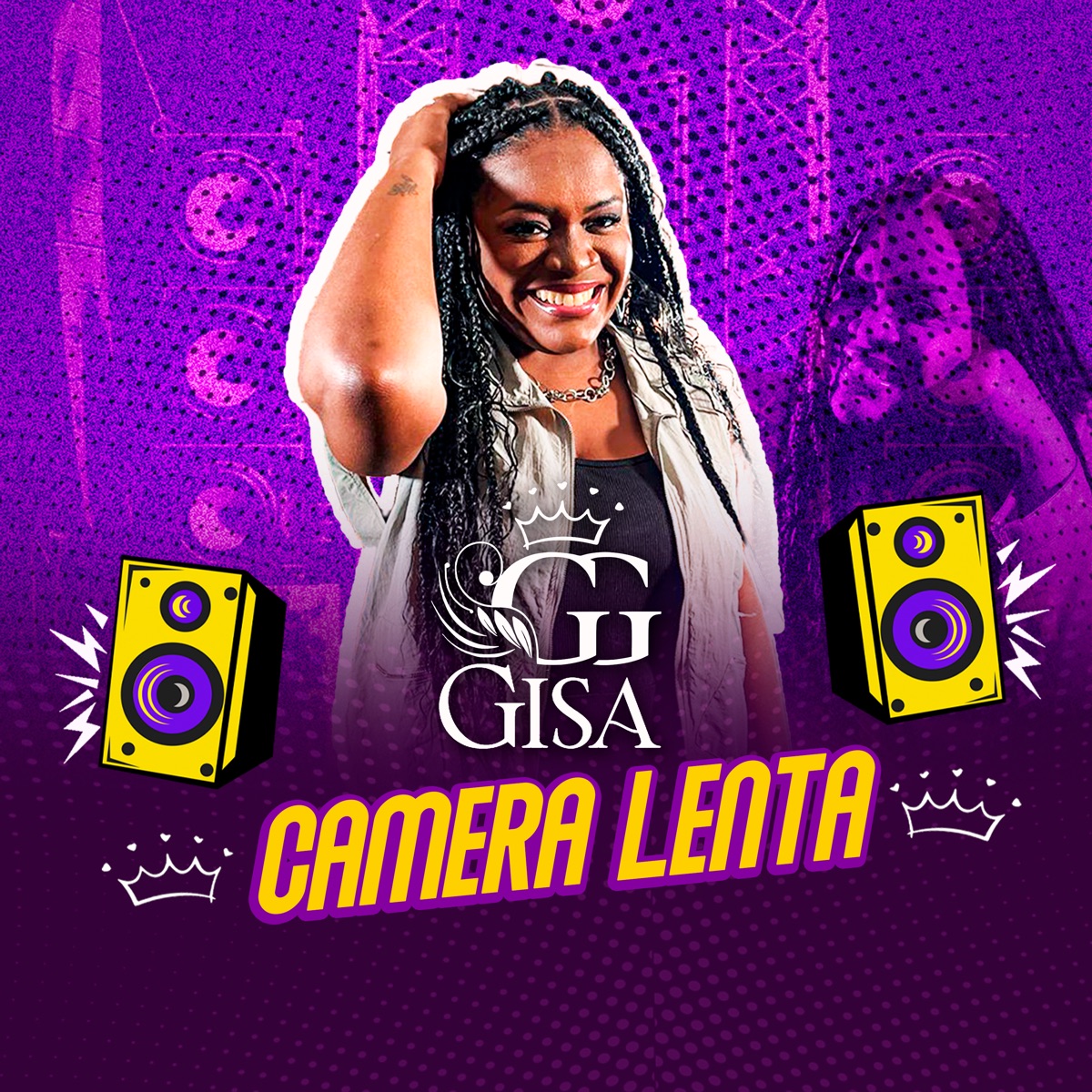 Câmera Lenta - Single by Gisa Garcia album cover