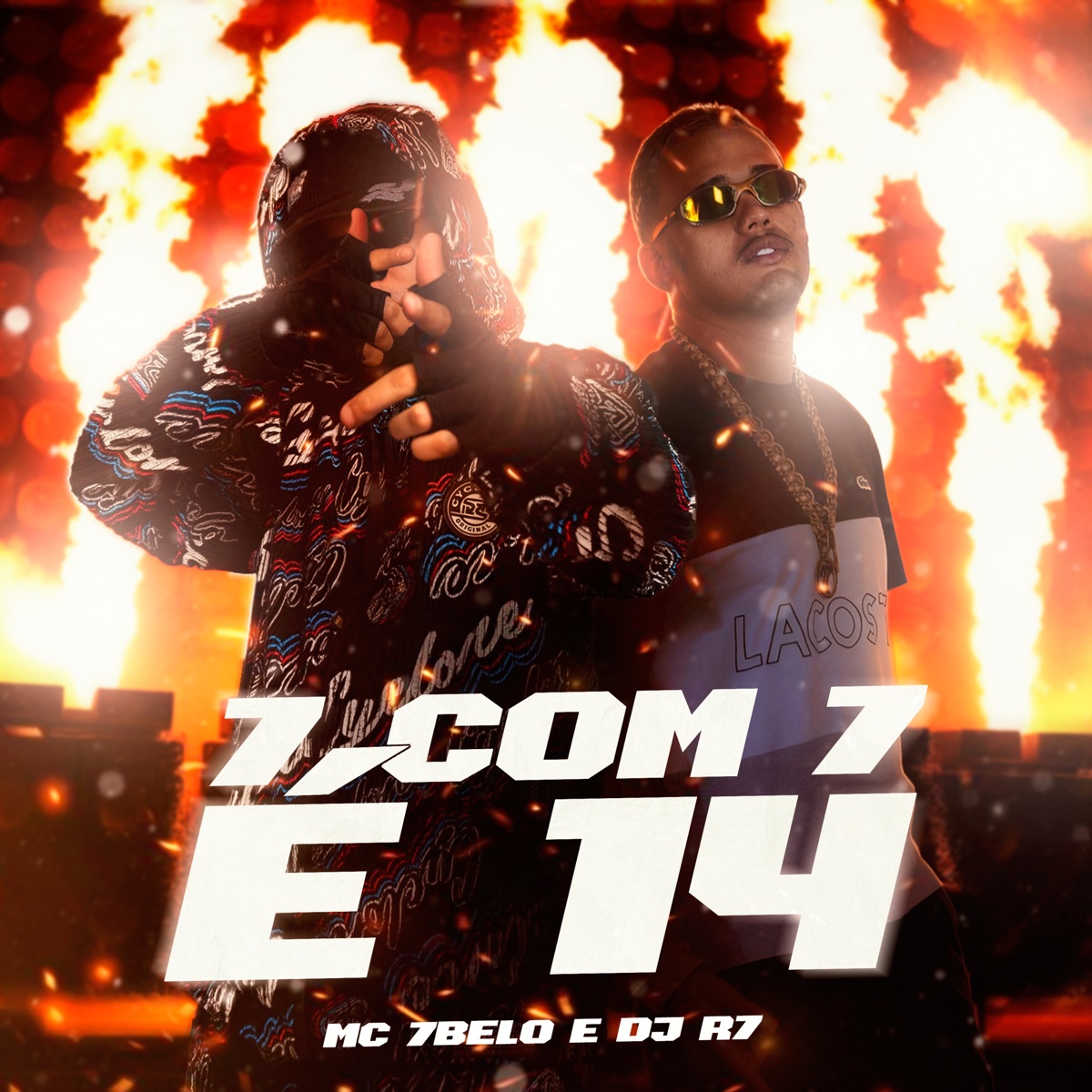 7 COM 7 É 14 - EP by MC 7 Belo & DJ R7 album cover