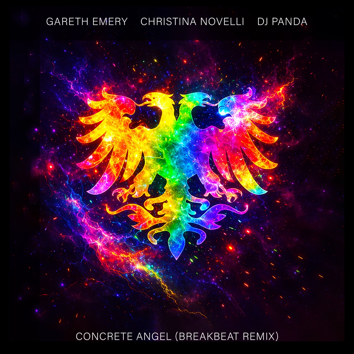 Concrete Angel (Breakbeat mix) - Single by Gareth Emery, Christina Novelli & DJ Panda album cover