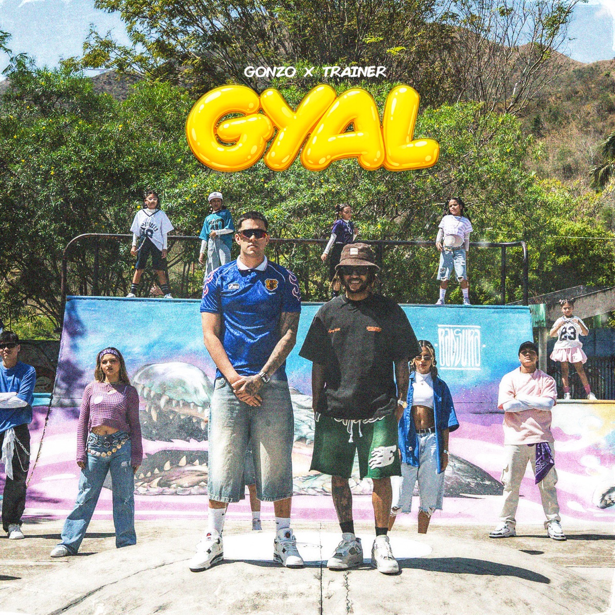 Gyal - Single by Gonzo & Trainer album cover