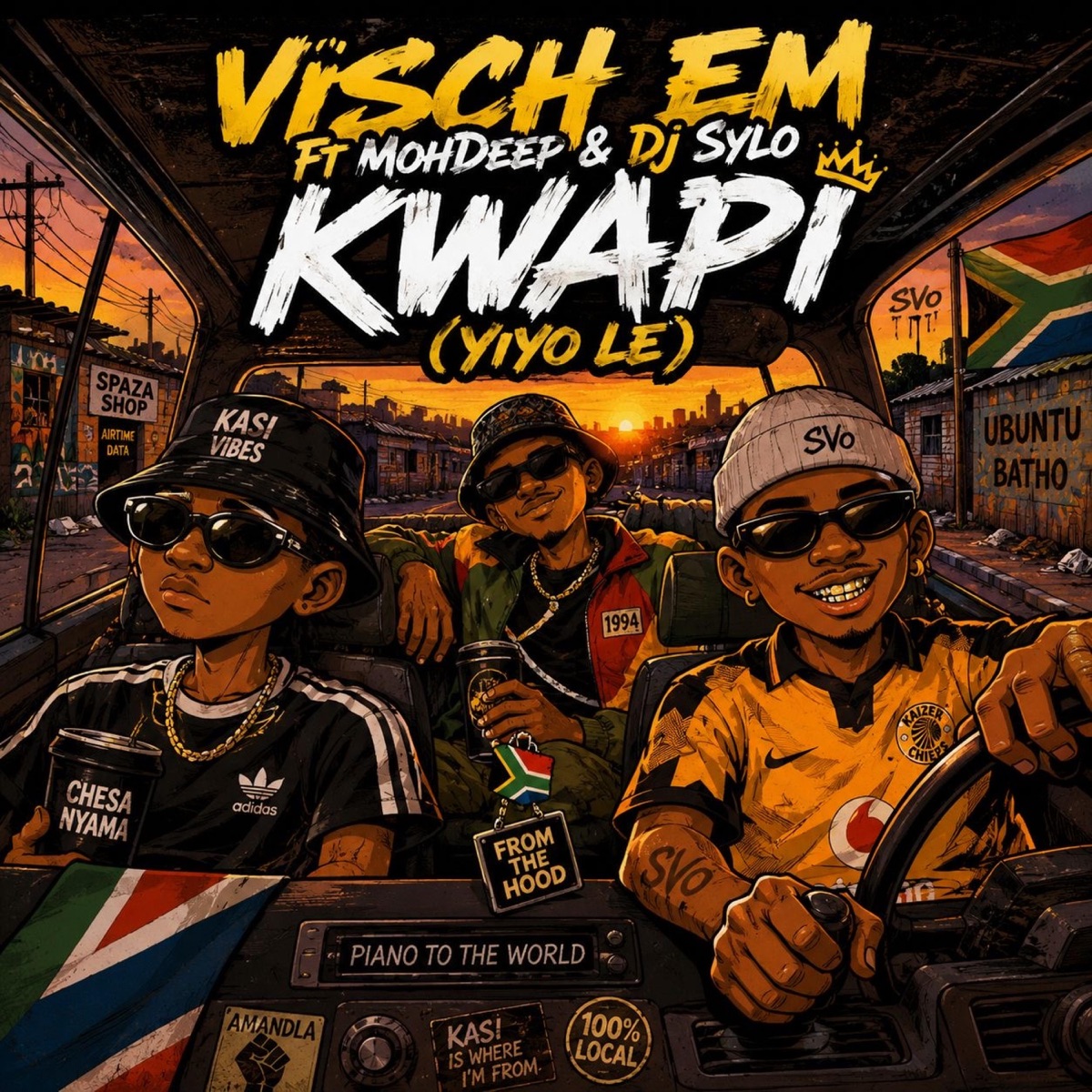 Kwapi (feat. MohDeep & Dj Sylo) - Single by Visch EM album cover